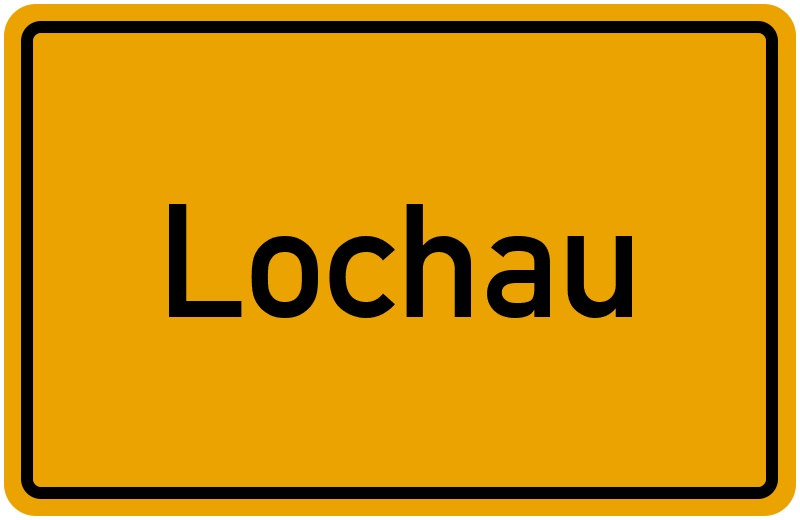Ortsschild Lochau