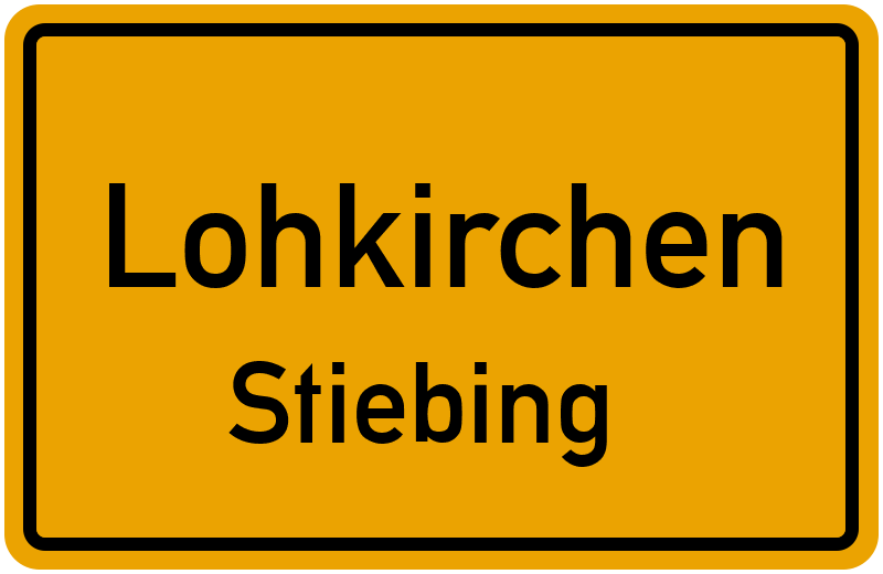 Ortsschild Lohkirchen