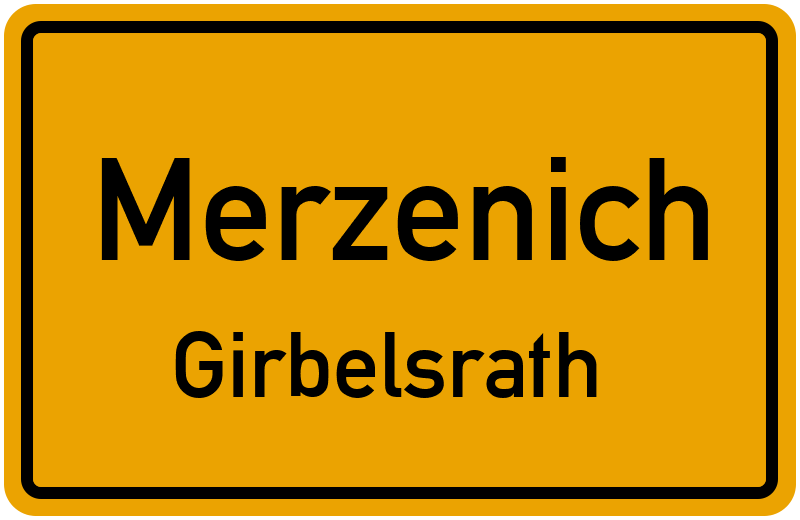 Ortsschild Merzenich