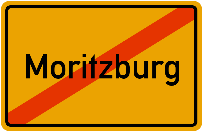 Ortsschild Moritzburg