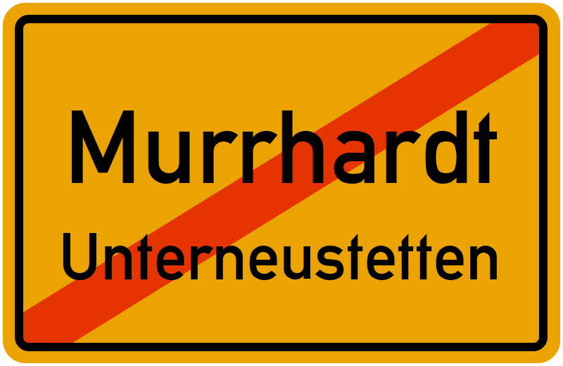 Ortsschild Murrhardt