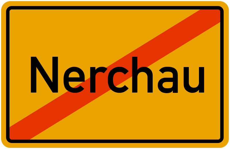 Ortsschild Nerchau