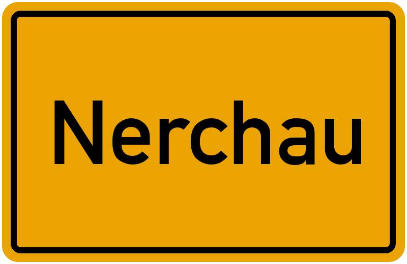 Ortsschild Nerchau