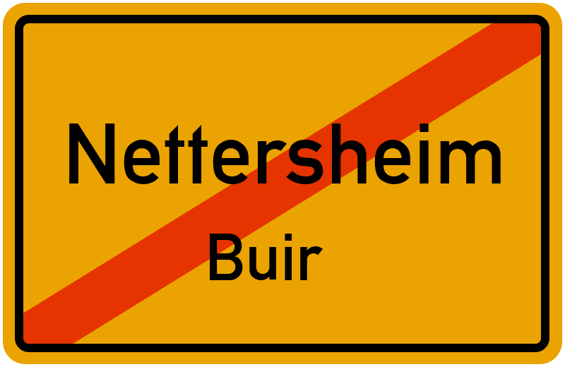Ortsschild Nettersheim