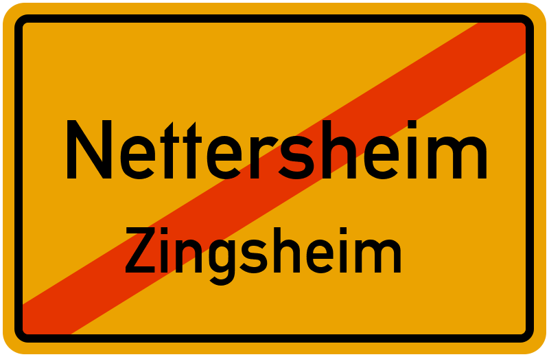 Ortsschild Nettersheim