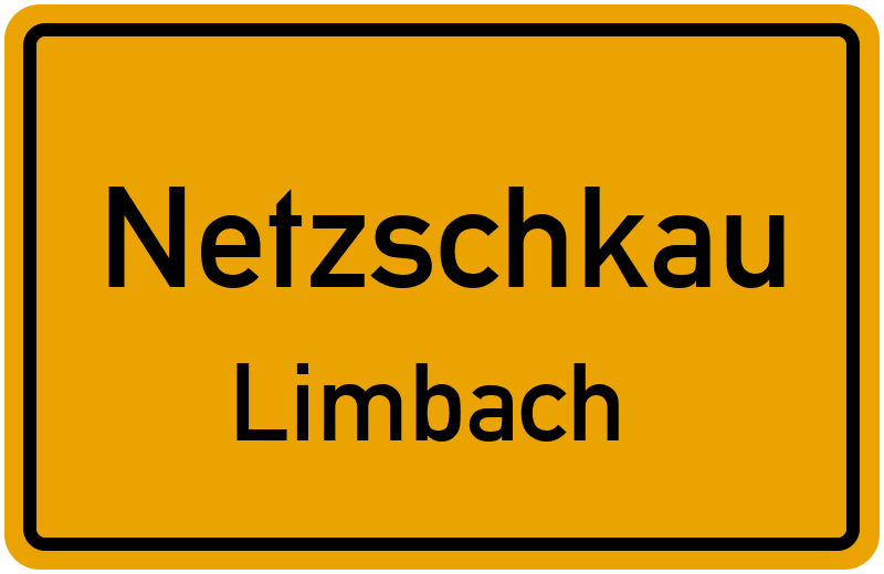 Ortsschild Netzschkau