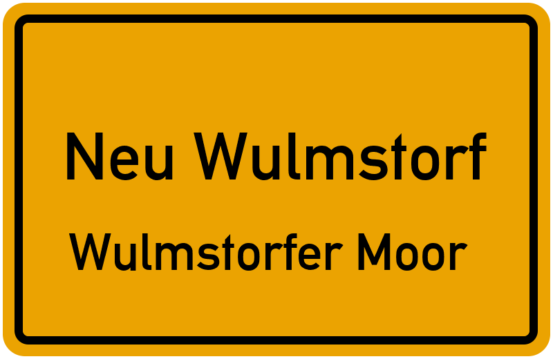 Ortsschild Neu Wulmstorf