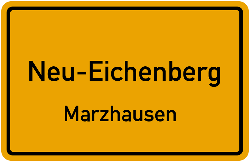 Ortsschild Neu-Eichenberg