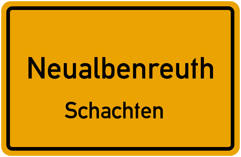 Ortsschild Neualbenreuth