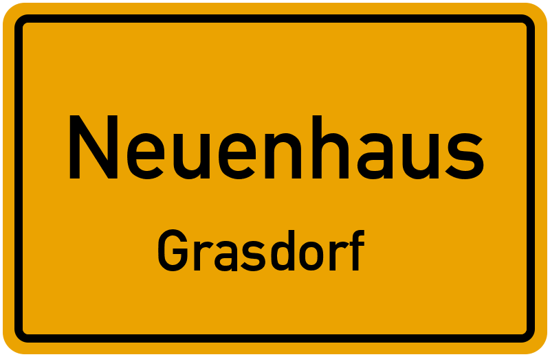 Ortsschild Neuenhaus