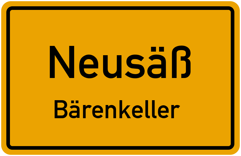 Ortsschild Neusäß