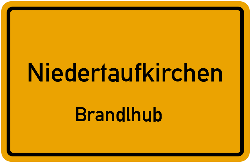 Ortsschild Niedertaufkirchen