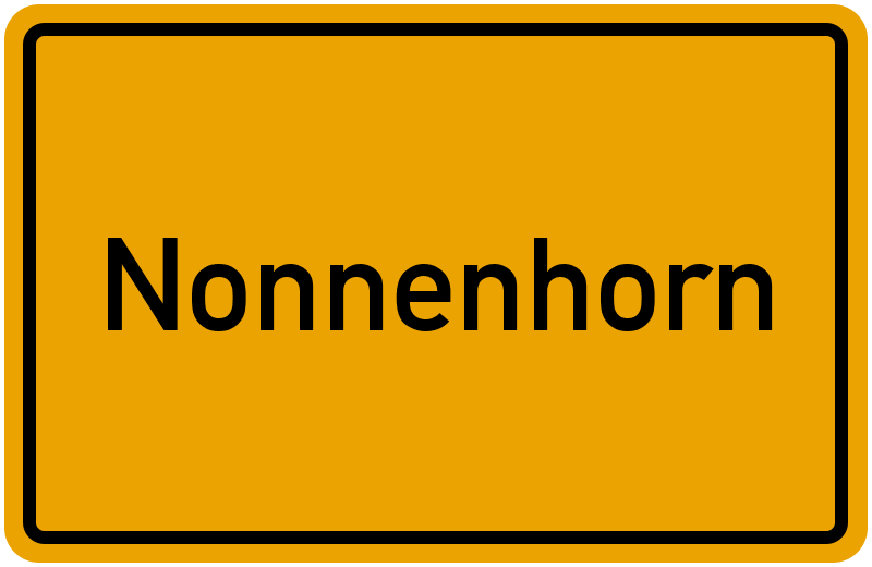 Ortsschild Nonnenhorn