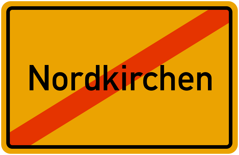 Ortsschild Nordkirchen