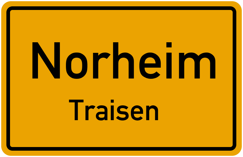 Ortsschild Norheim