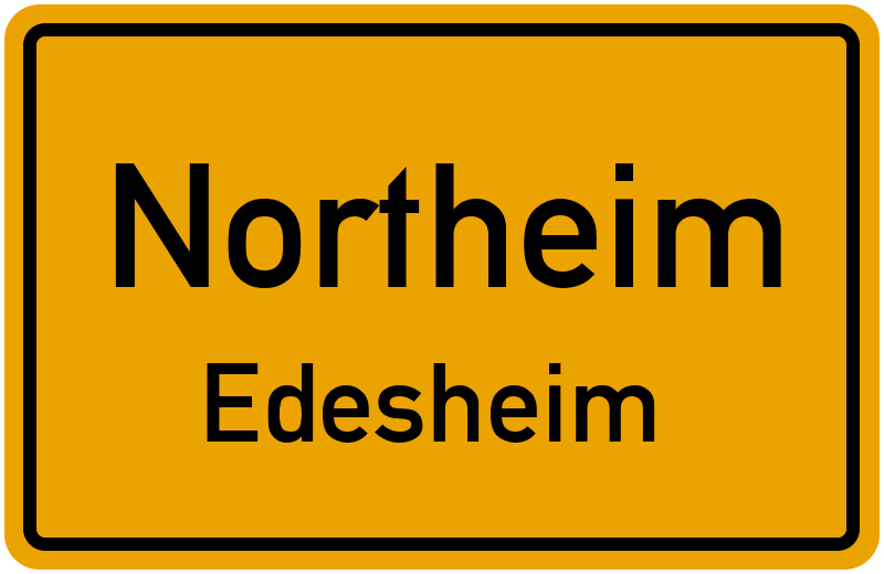 Ortsschild Northeim
