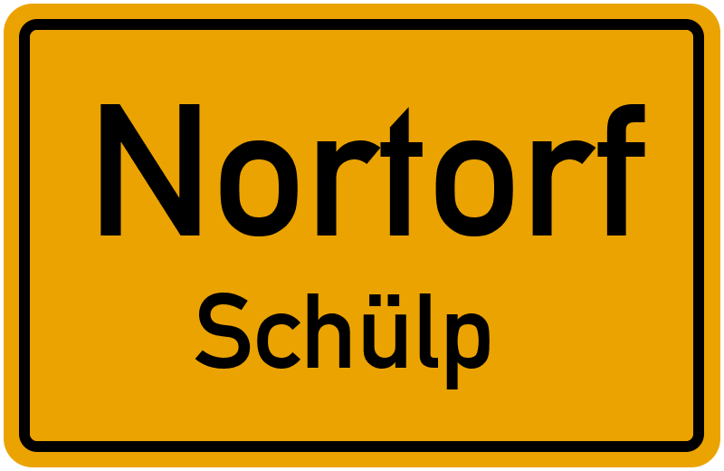 Ortsschild Nortorf