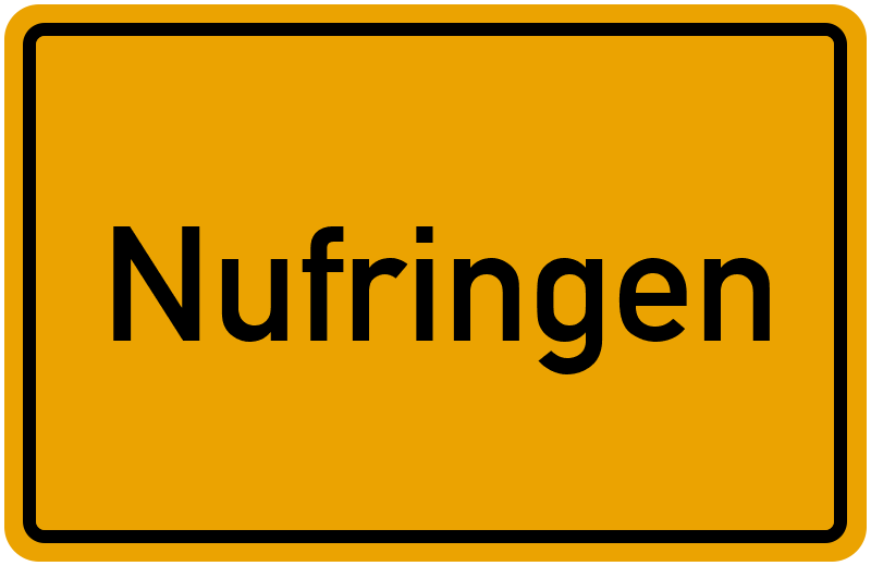 Ortsschild Nufringen