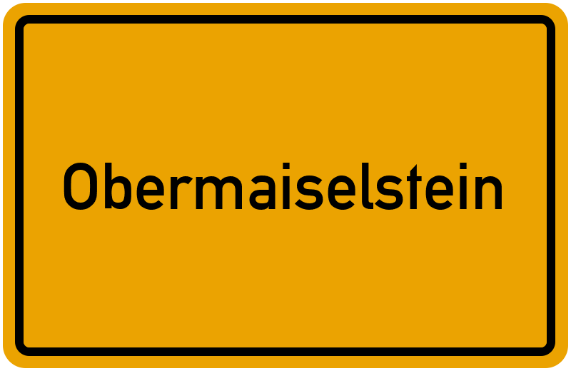 Ortsschild Obermaiselstein
