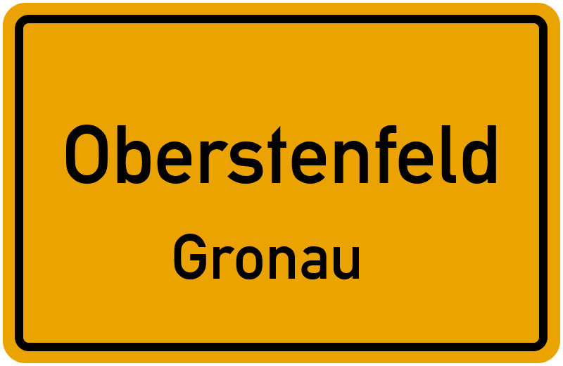 Ortsschild Oberstenfeld