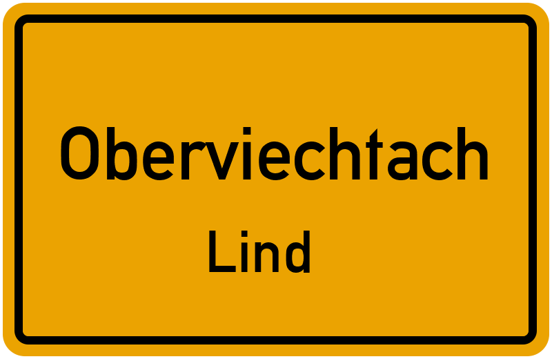 Ortsschild Oberviechtach