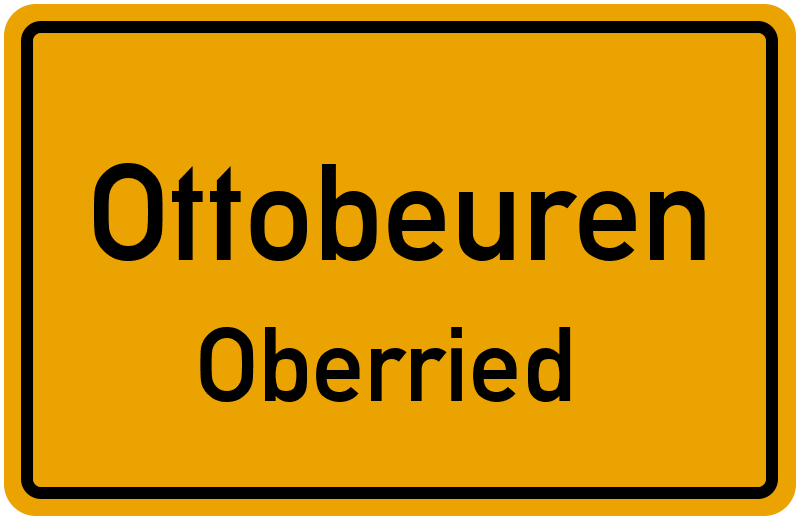Ortsschild Ottobeuren