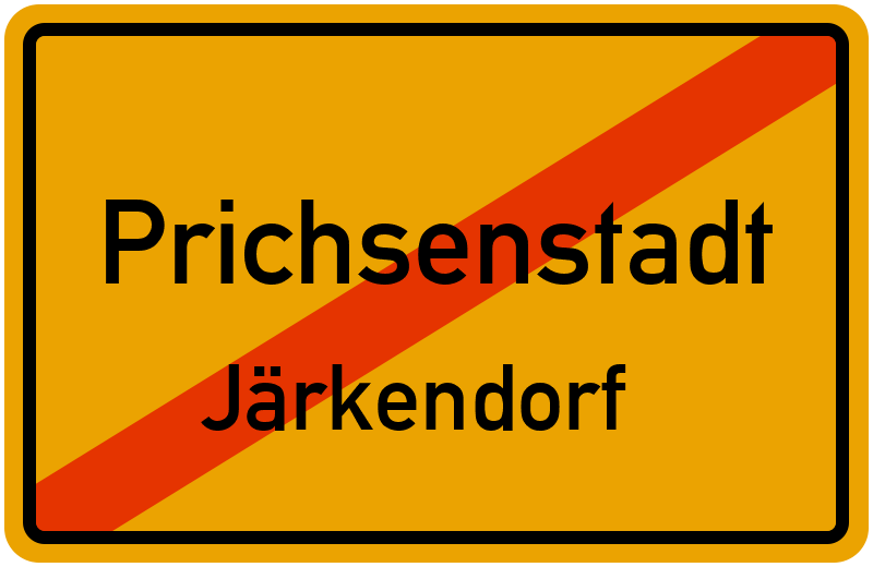 Ortsschild Prichsenstadt