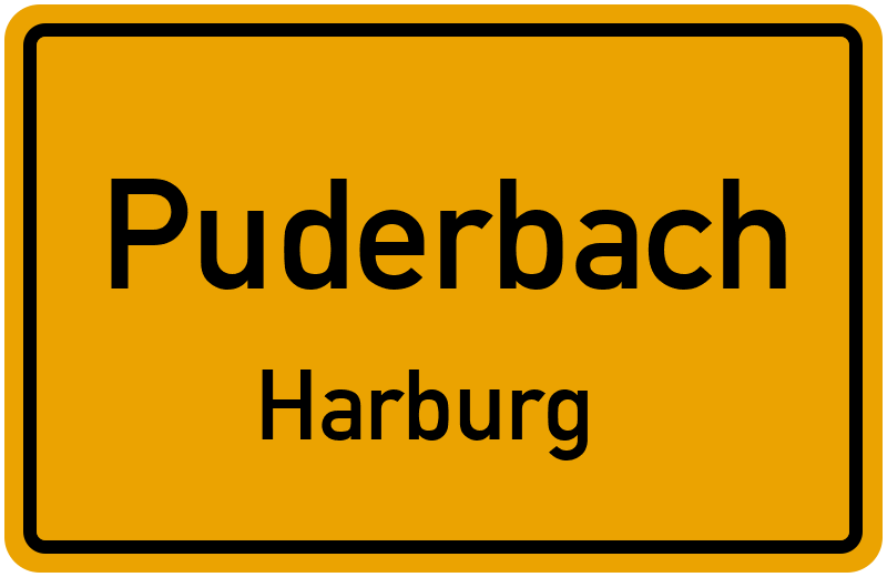 Ortsschild Puderbach