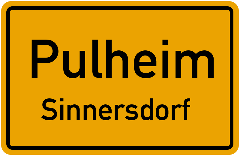 Ortsschild Pulheim