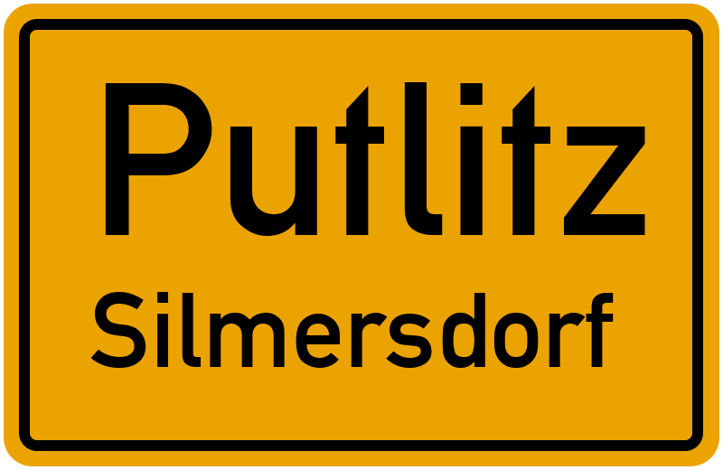 Ortsschild Putlitz