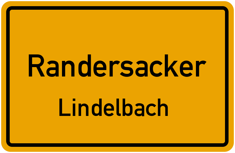 Ortsschild Randersacker