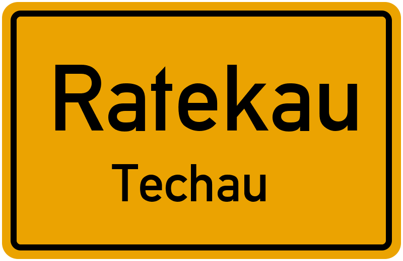 Ortsschild Ratekau
