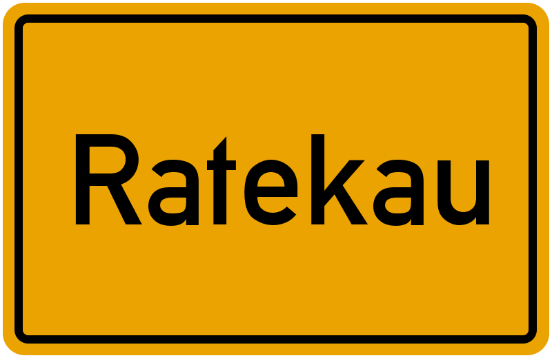 Ortsschild Ratekau