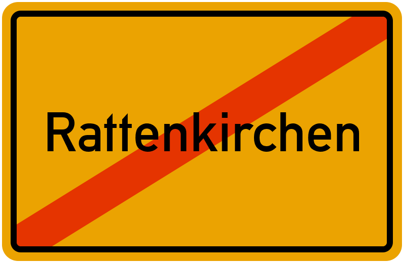 Ortsschild Rattenkirchen