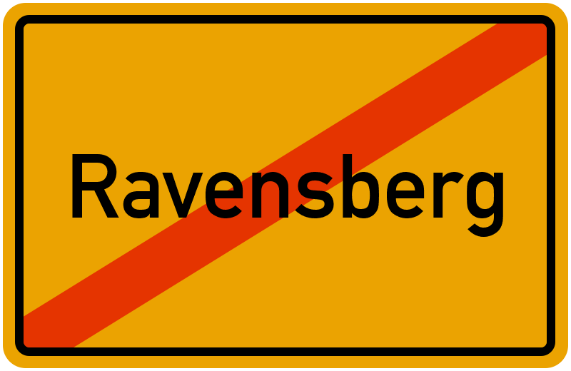 Ortsschild Ravensberg