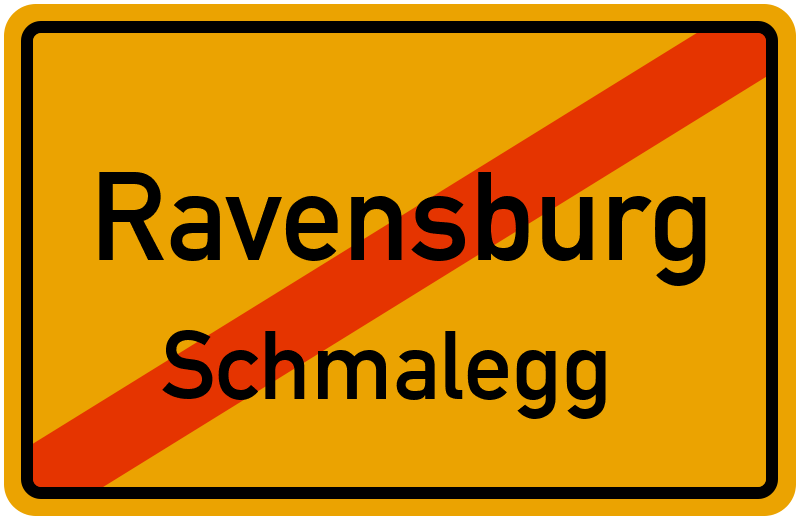 Ortsschild Ravensburg