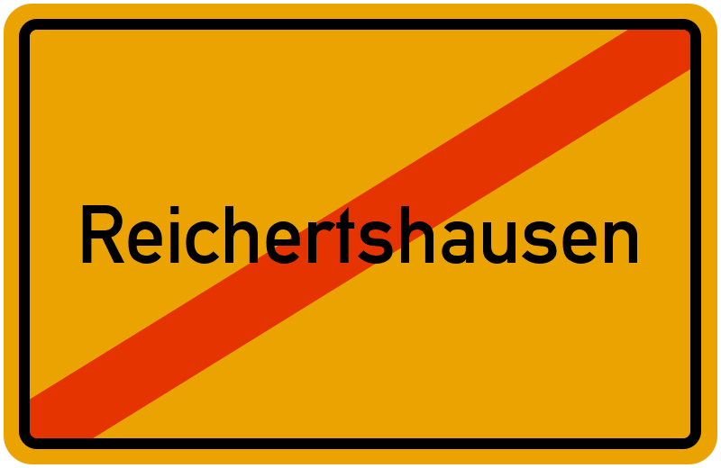 Ortsschild Reichertshausen