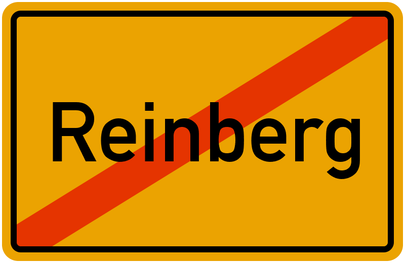 Ortsschild Reinberg
