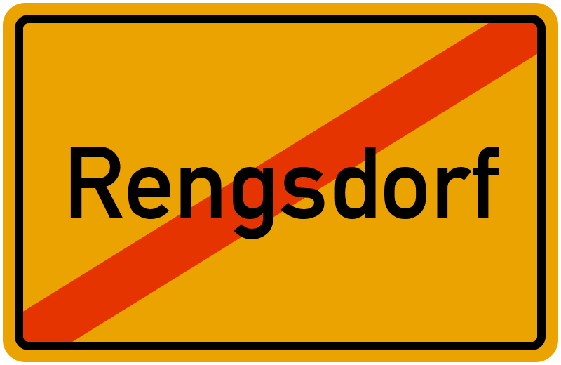 Ortsschild Rengsdorf