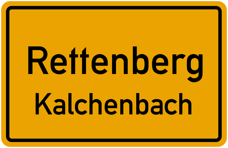Ortsschild Rettenberg