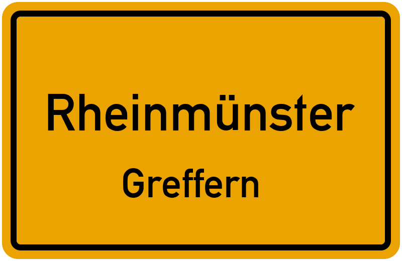 Ortsschild Rheinmünster