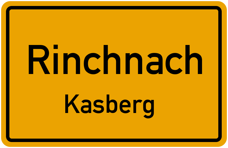 Ortsschild Rinchnach