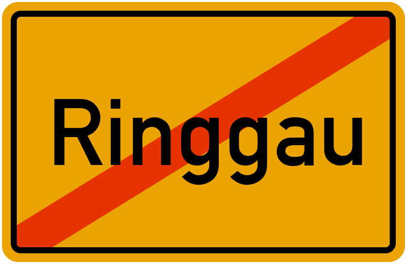 Ortsschild Ringgau