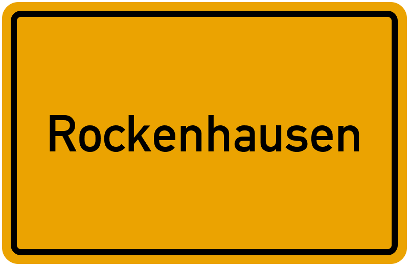 Ortsschild Rockenhausen