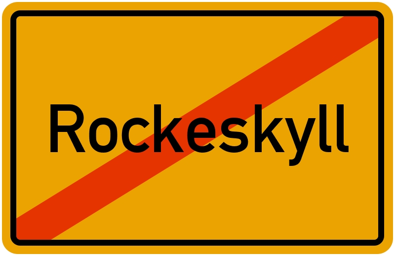 Ortsschild Rockeskyll