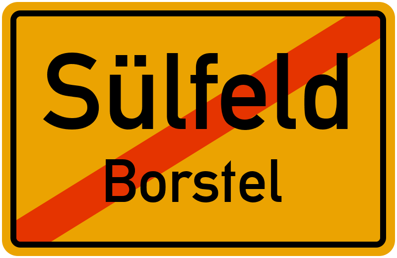Ortsschild Sülfeld