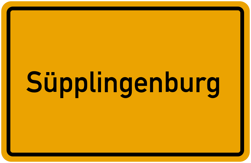 Ortsschild Süpplingenburg