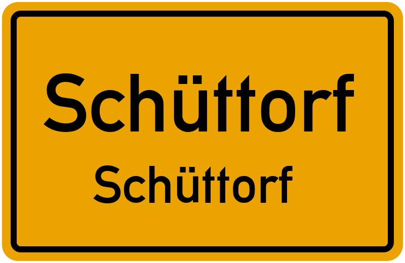Ortsschild Schüttorf
