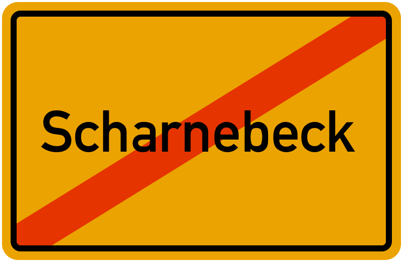 Ortsschild Scharnebeck