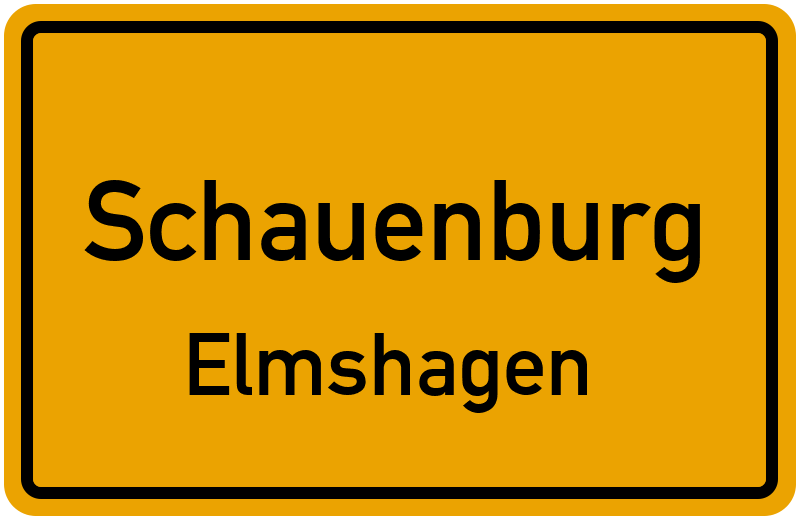 Ortsschild Schauenburg